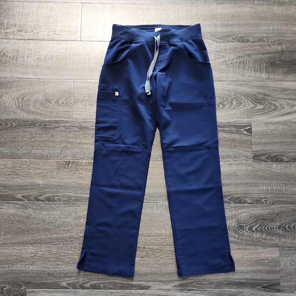 Figs Women's Straight Leg Pants - Navy Blue